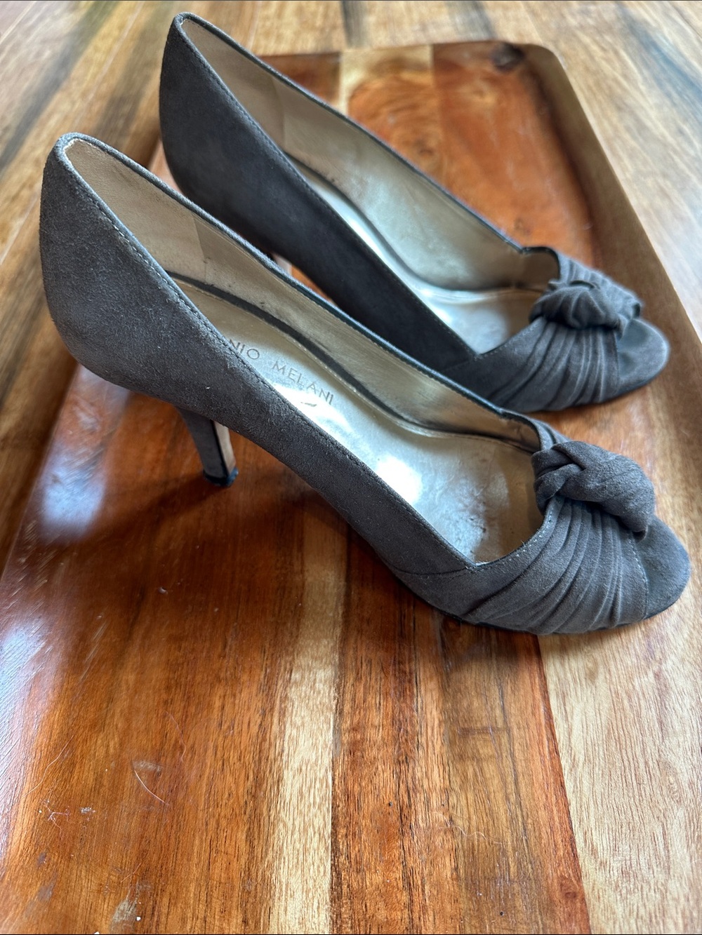ANTONIO MELANI Peep-Toe Heels - Picture 6 of 7